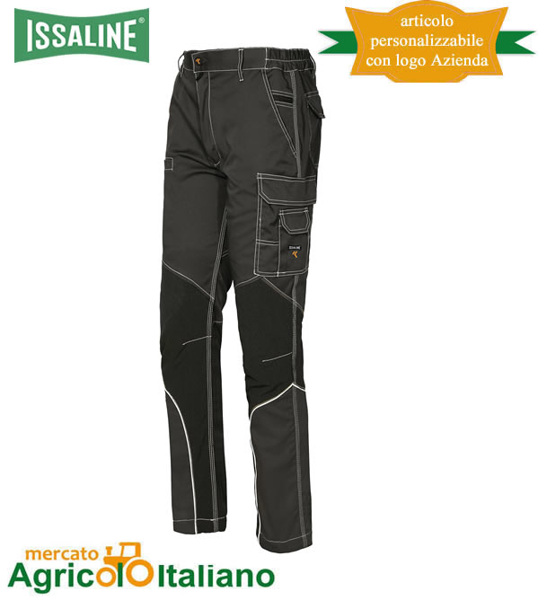 Pantalone tecnico slim fit Issaline Mod. Extreme colore grigio antracite