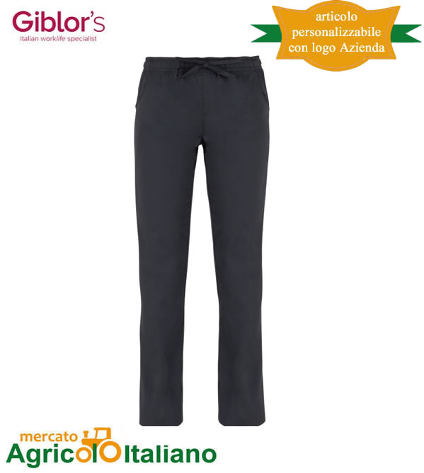 Pantaloni da lavoro Giblorì's modello Cameron color nero