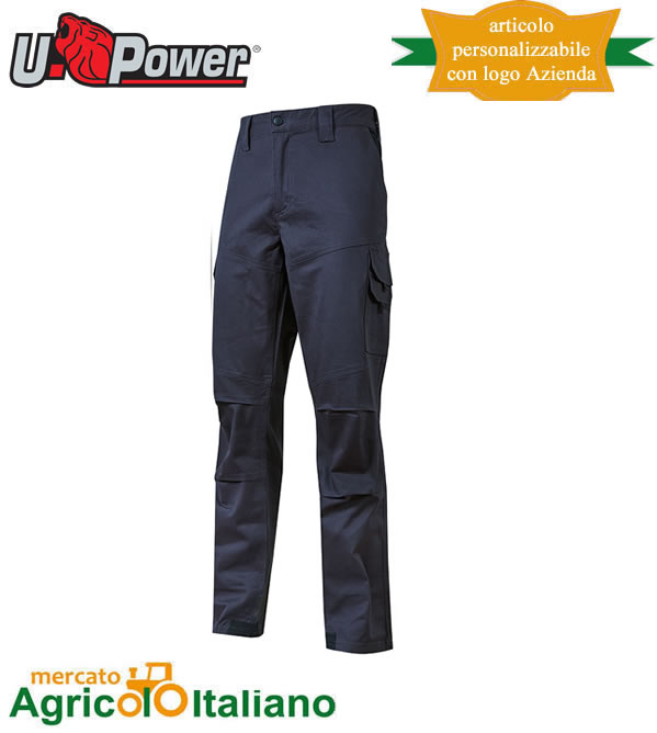 Pantalone U-Power Mod. Guapo color Westlake Blue Slim Fit
