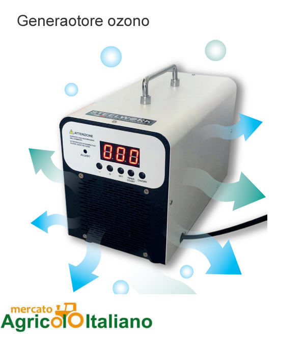 Generatore di Ozono professionale per aria e acqua